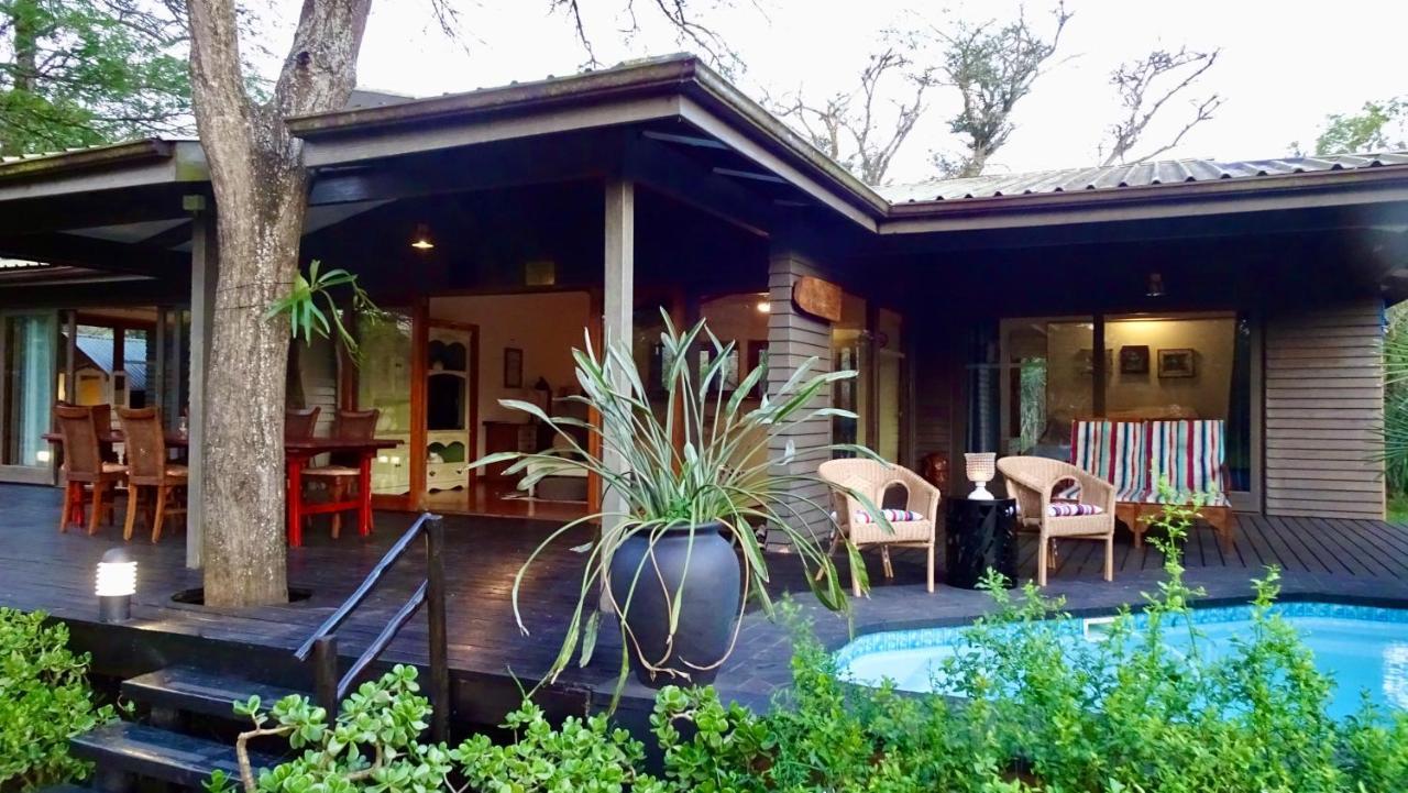 Imani Bush House & Silver Sky Chalet Hluhluwe Exterior foto